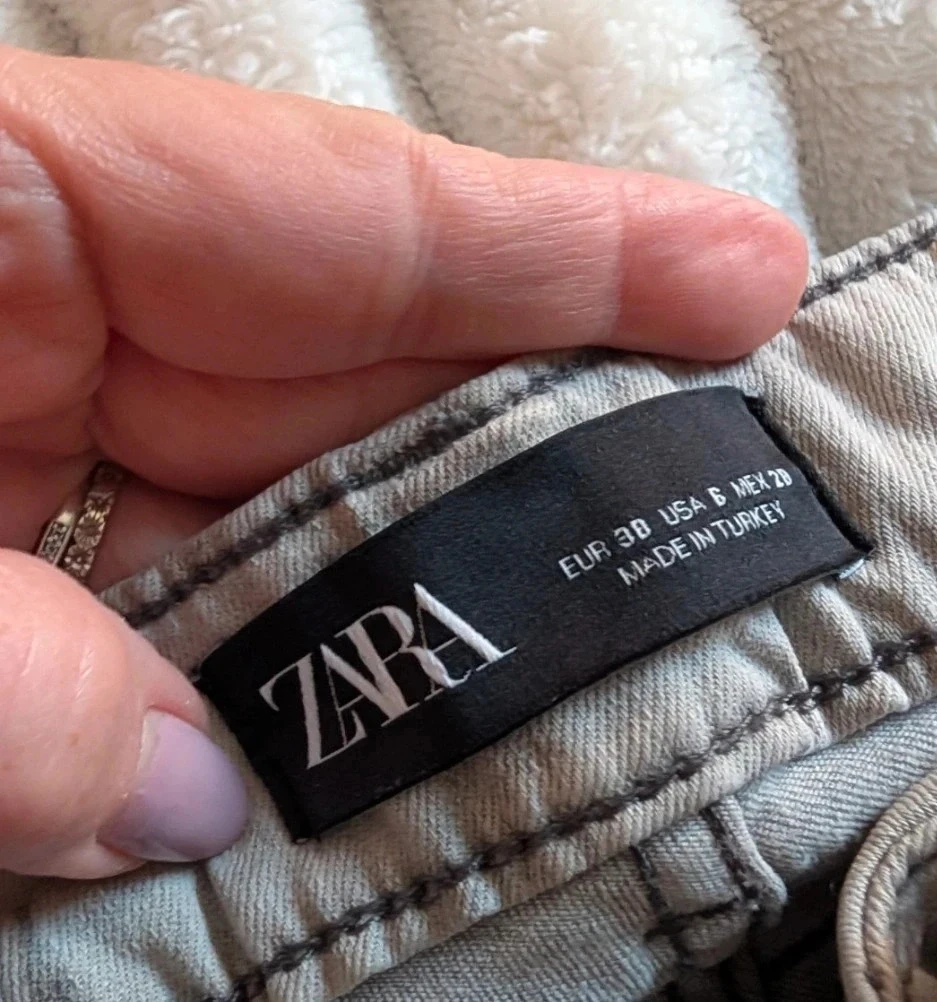 Magnífico Jeans skinny efeito tie-dye / desbotado Zara – photo 6